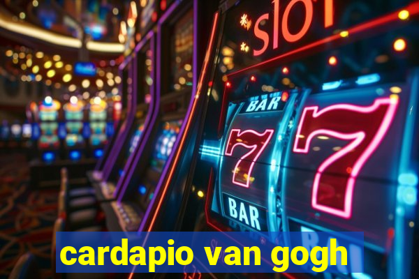 cardapio van gogh